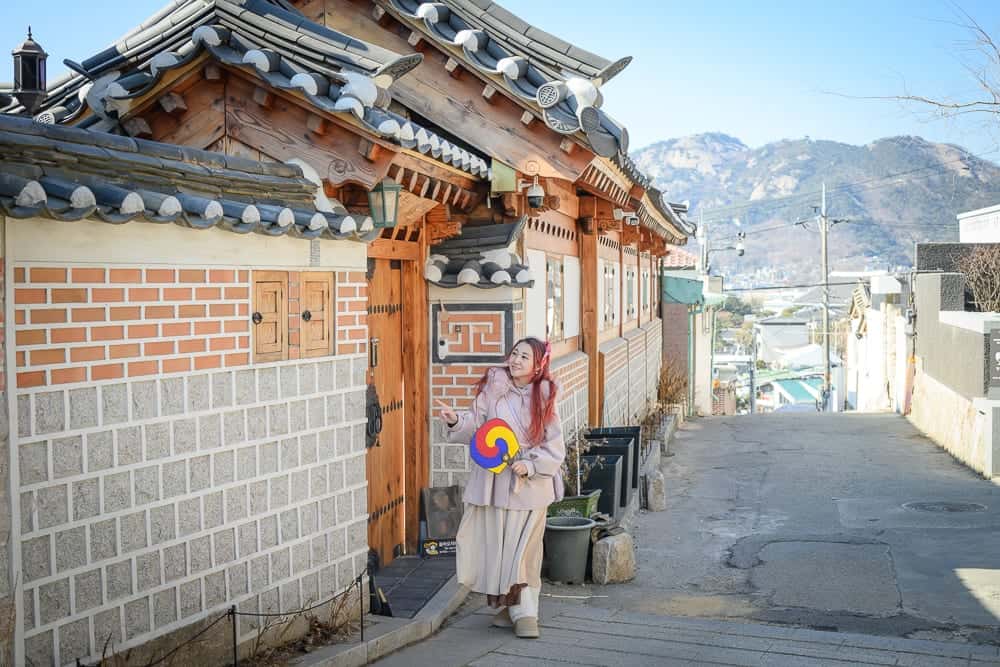 韓國首爾北村韓屋村