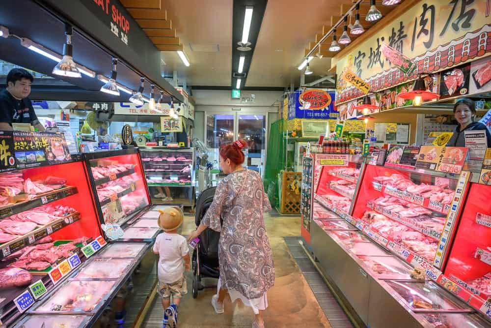 日本沖繩牧志公設市場 細節
