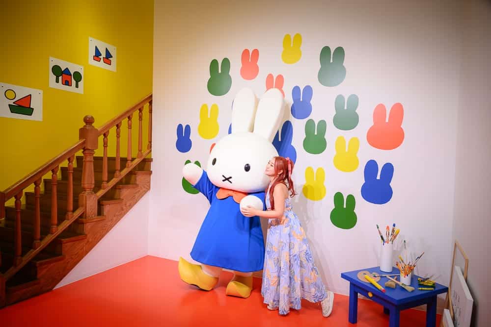 豪斯登堡米菲兔樂園 米菲兔藝術牆