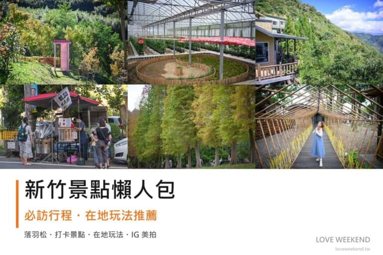 新竹景點懶人包封面｜2026新竹景點懶人包｜8個必訪景點一日遊行程推薦