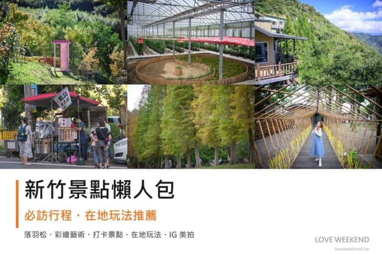 新竹景點懶人包封面｜2026新竹景點懶人包｜8個必訪景點一日遊行程推薦