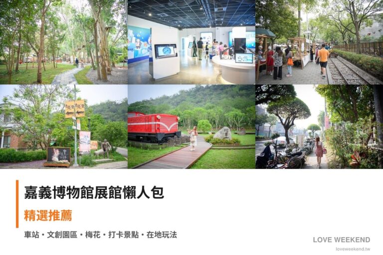 嘉義博物館展館懶人包封面｜嘉義博物館懶人包｜9個必逛展館門票時間推薦