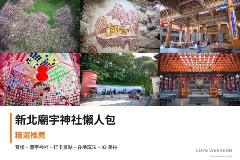 新北廟宇神社懶人包封面｜新北廟宇景點懶人包｜6座必訪廟宇求籤指南
