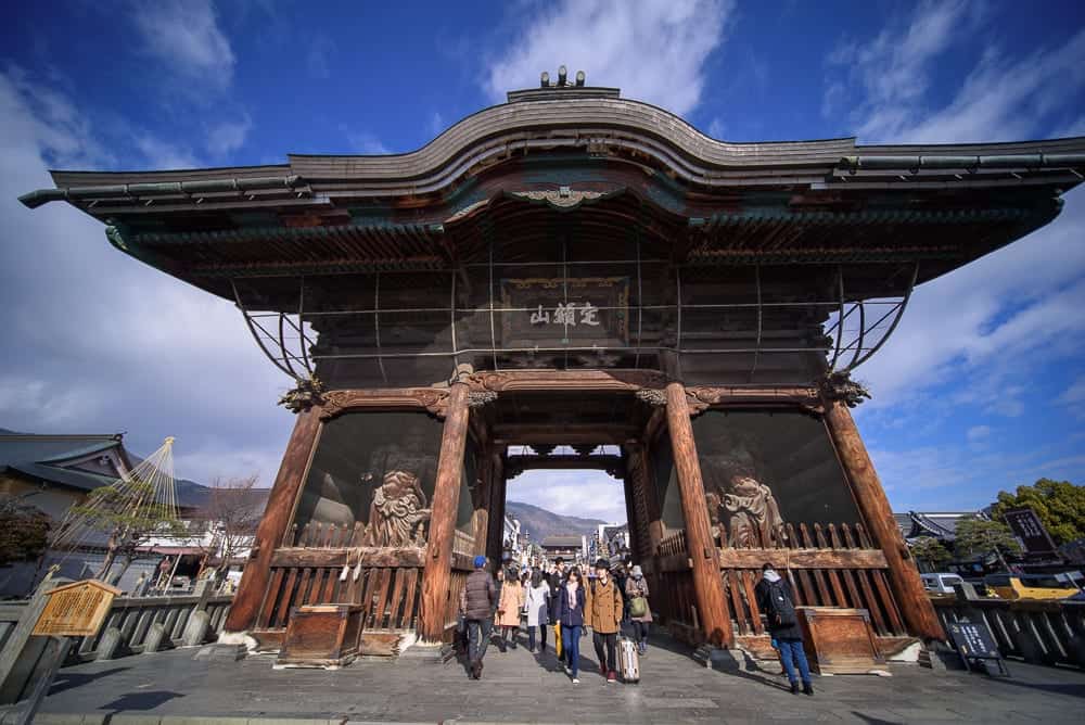 日本長野善光寺