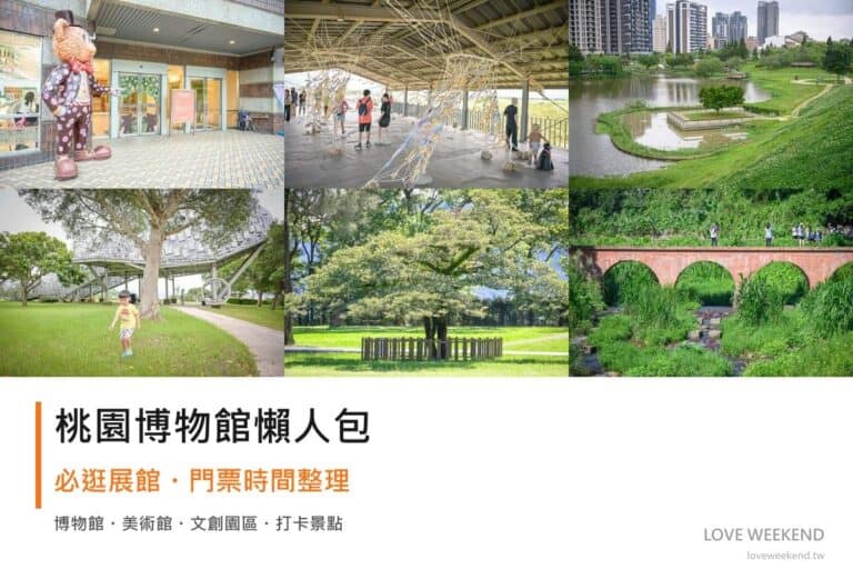 桃園博物館懶人包封面｜2026桃園博物館懶人包｜12個必逛展館門票時間推薦