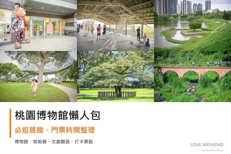 桃園博物館懶人包封面｜2026桃園博物館懶人包｜12個必逛展館門票時間推薦