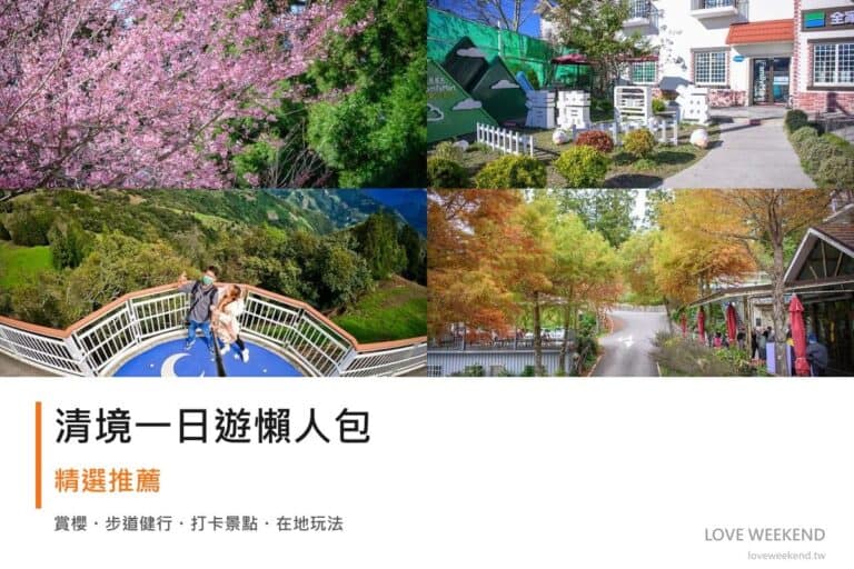 清境一日遊行程懶人包封面｜4 站半日漫遊路線