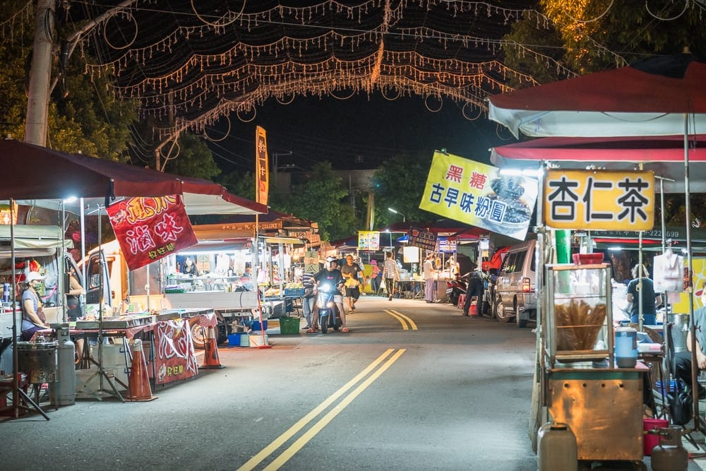 南投集集夜市 細節