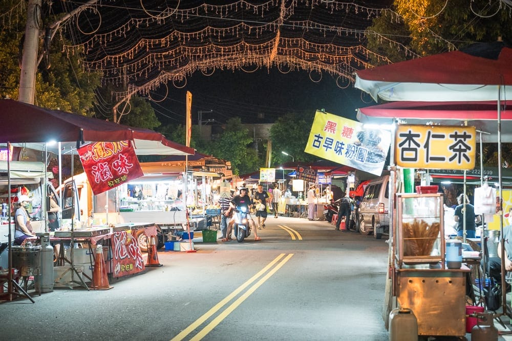 南投集集夜市