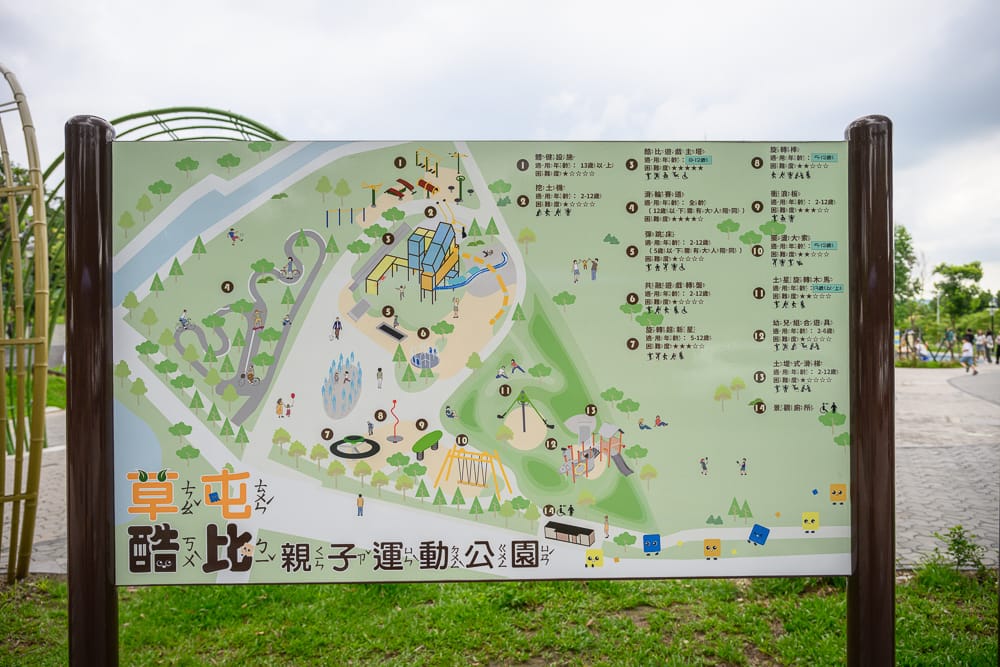 草屯兒童樂園 - 草屯兒童樂園的餐飲與配套設施