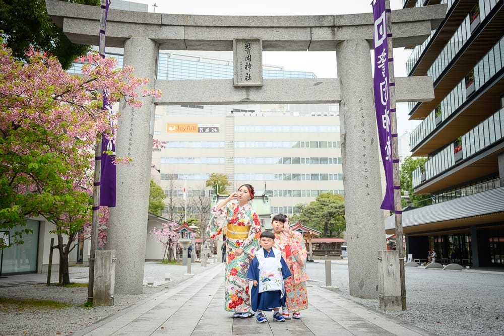 日本福岡-警固神社 鬧中取靜的參拜節奏