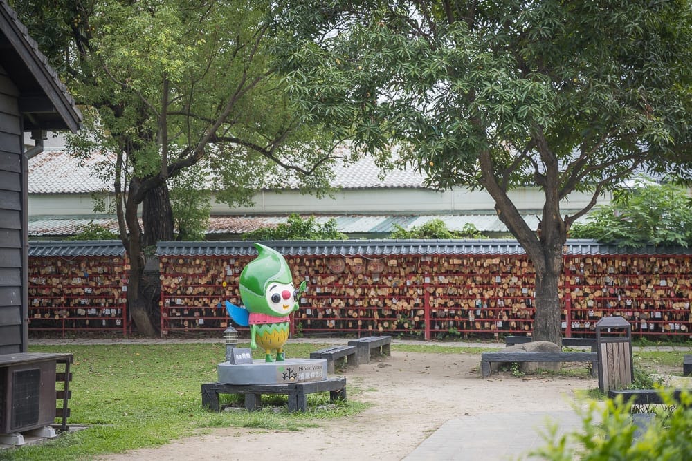 嘉義檜意森活村龍貓 日式木造建築群與龍貓雕像