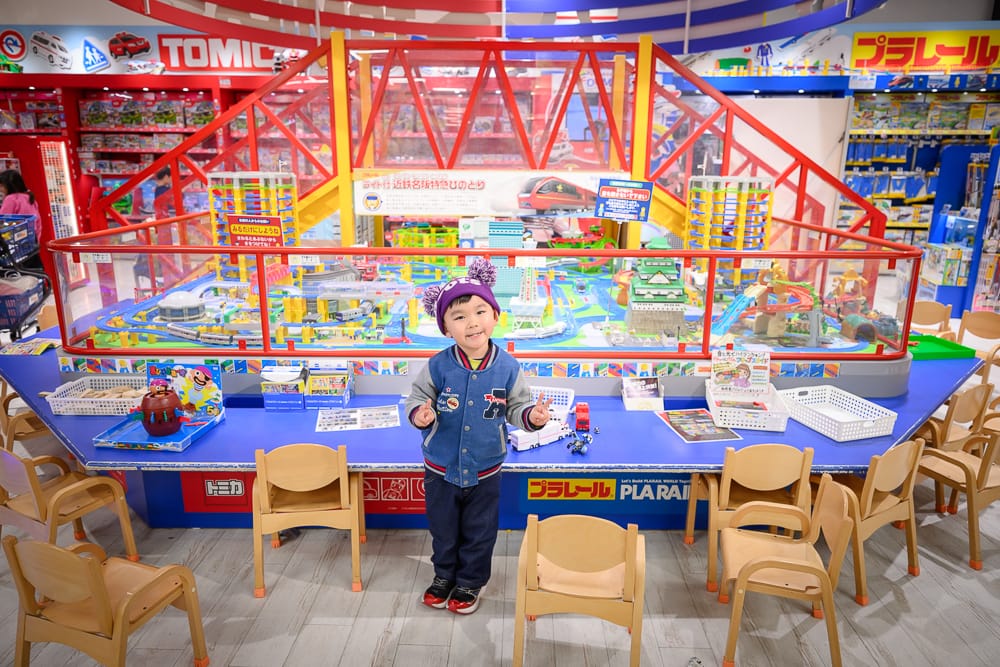 愛電王 7F TOMICA・Plarail 免費遊戲桌，小朋友現場試玩