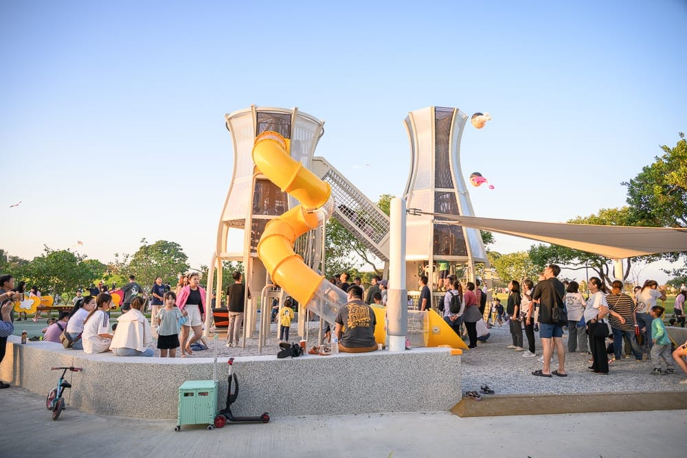 台中后里交通公園現場畫面