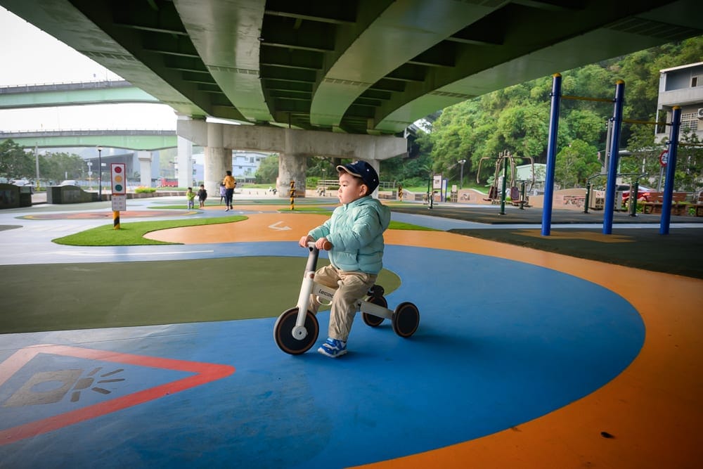 苗栗竹南滑步車公園