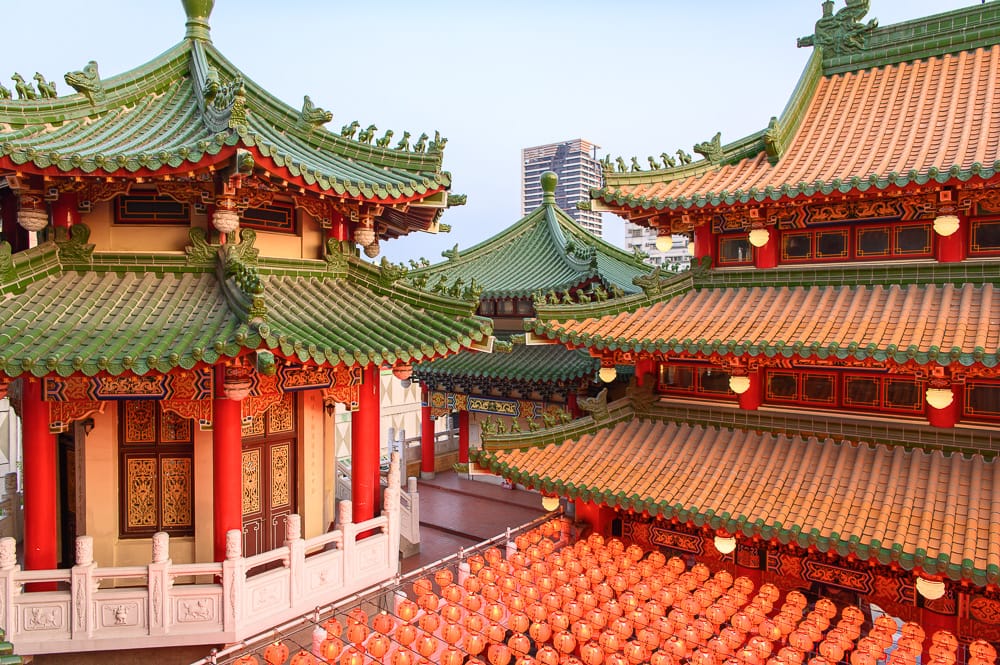 高雄三鳳宮|我們去過才知道,紅燈籠掛滿中庭,天公殿紅柱才是主打 3 三鳳宮 - 三鳳宮在哪?位置、規模與遊玩動線