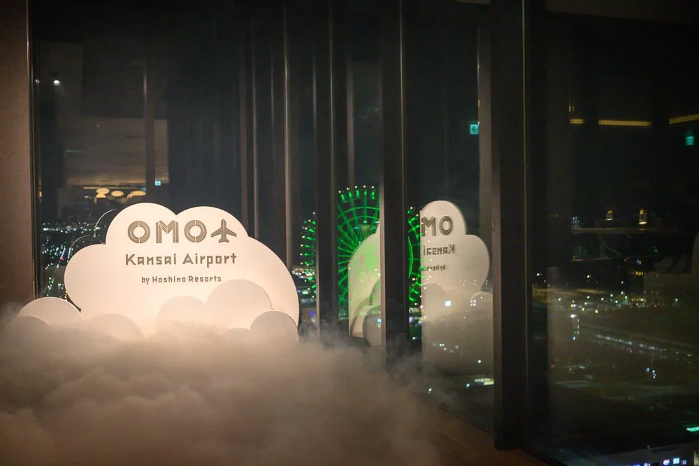 日本大阪 OMO 關西機場 by 星野集團完整攻略|大浴場・頂樓餐廳・機場交通 5 日本大阪-OMO關西機場 21F 早餐視野・室內摩天輪夜景
