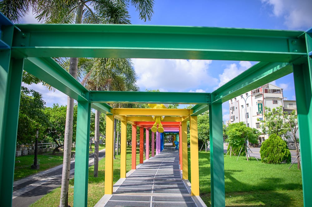 台南新營美術園區場景