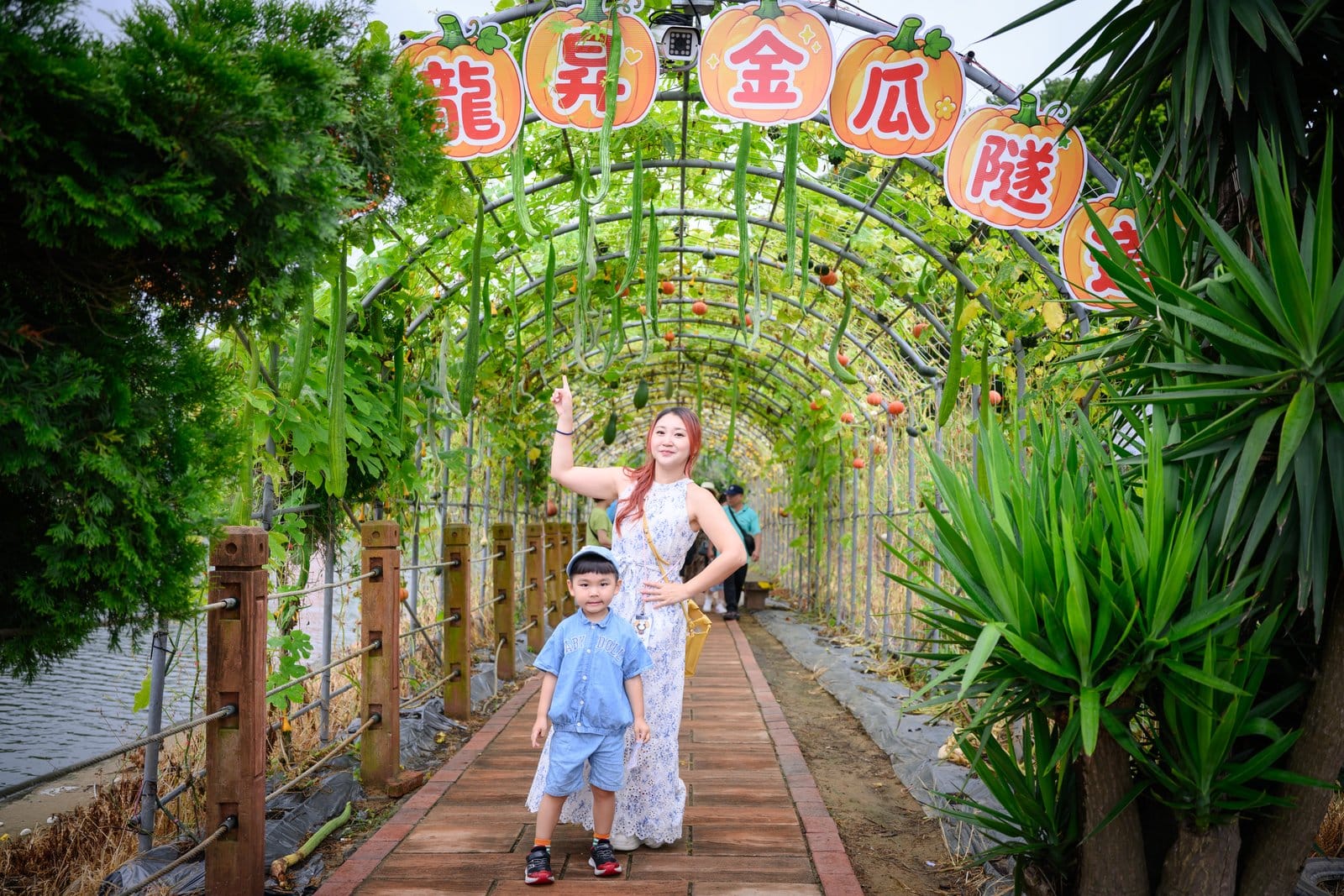 苗栗造橋【龍昇金瓜隧道】環湖200公尺南瓜秘境.巨大南瓜氣球超好拍,金瓜市集美食一次朝聖~假日踏青必去! 苗栗造橋【龍昇金瓜隧道】環湖200公尺南瓜秘境.巨大南瓜氣球超好拍,金瓜市集美食一次朝聖~假日踏青必去!
