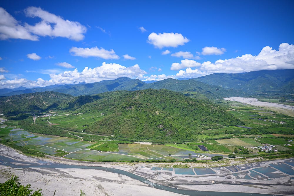 台東花藞藞農場|我們去過才知道,石階步道走上去山景全開,貨櫃屋餐廳坐著才知道值得 2 花藞藞農場場景