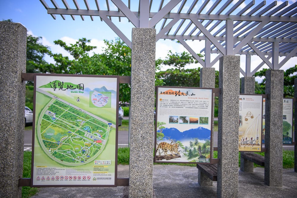 屏東林後四林平地森林園區|我們去過才知道,環形樹林圍著白色涼亭,彩色電塔才是主打 5 屏東林後四林平地森林園區 - 林後四林平地森林園區的餐飲與配套設施