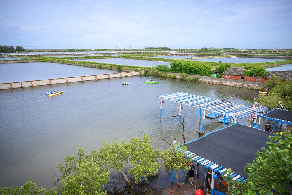 雲林馬蹄蛤主題館|我們去過才知道,藍色觀景台配魚塭獨木舟,這裡才是重點 7 馬蹄蛤主題館 - 馬蹄蛤主題館票價、交通與適合對象