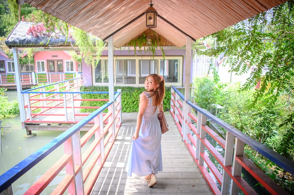 南投台一休閒農場|彩色紙傘花園+室內遊樂場,帶小孩來才知道有多划算 2 南投台一休閒農場場景