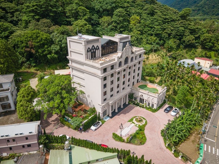 苗栗格拉斯行館 南庄大橋旁的城堡座標
