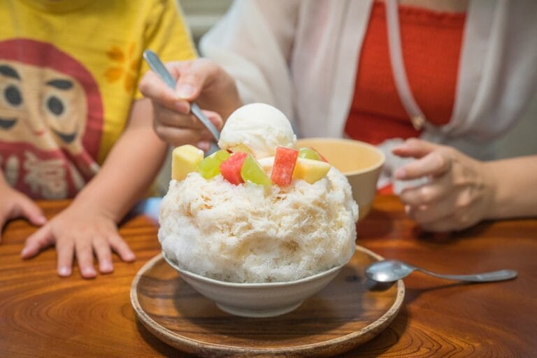 桃園慢食堂｜我們去過才知道，老屋木桌配刨冰，帶娃來才對味