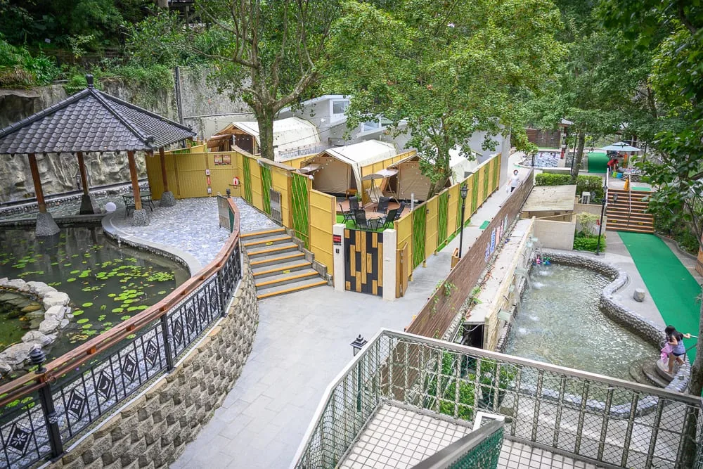 台中谷關統一渡假村 採菇採果入園與蓮花池戶外營地區