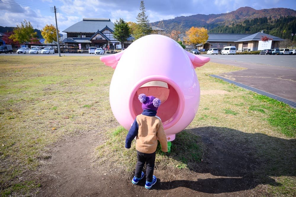 日本福島-吉利蛋公園 神奇寶貝人孔蓋也別錯過