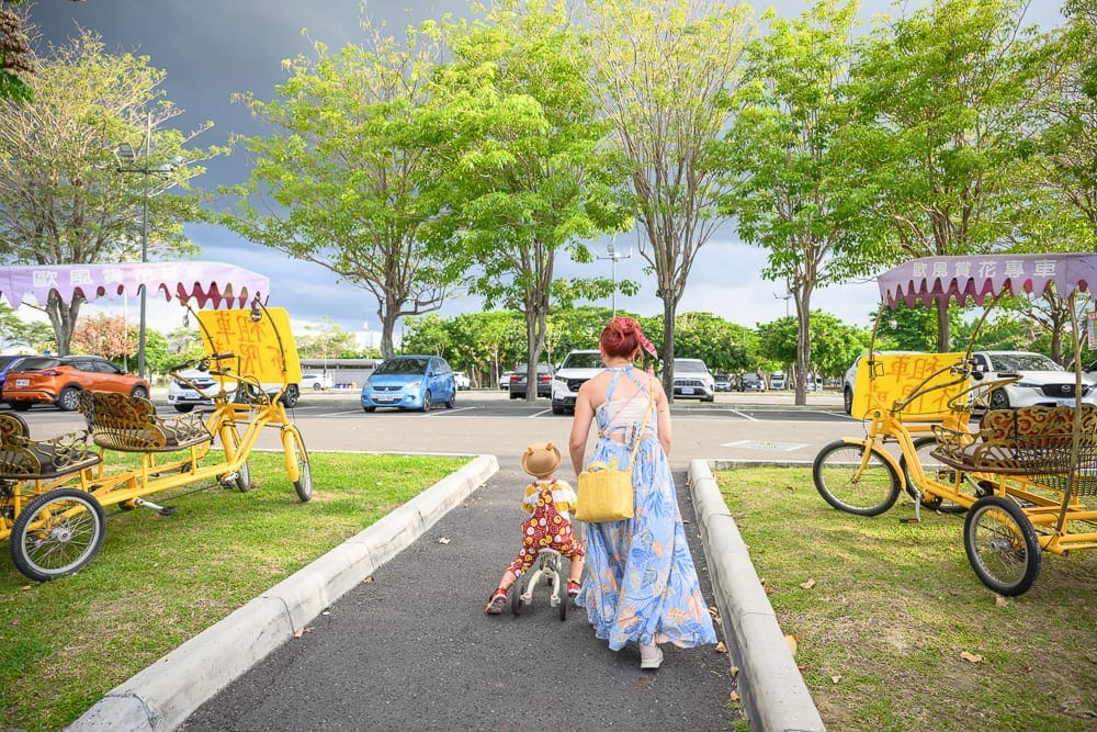 彰化田尾怡心園公園 踩踏路線與租借建議