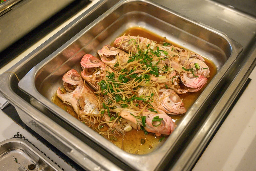桃園福華石門水庫 飯店兩間餐廳的料理選擇