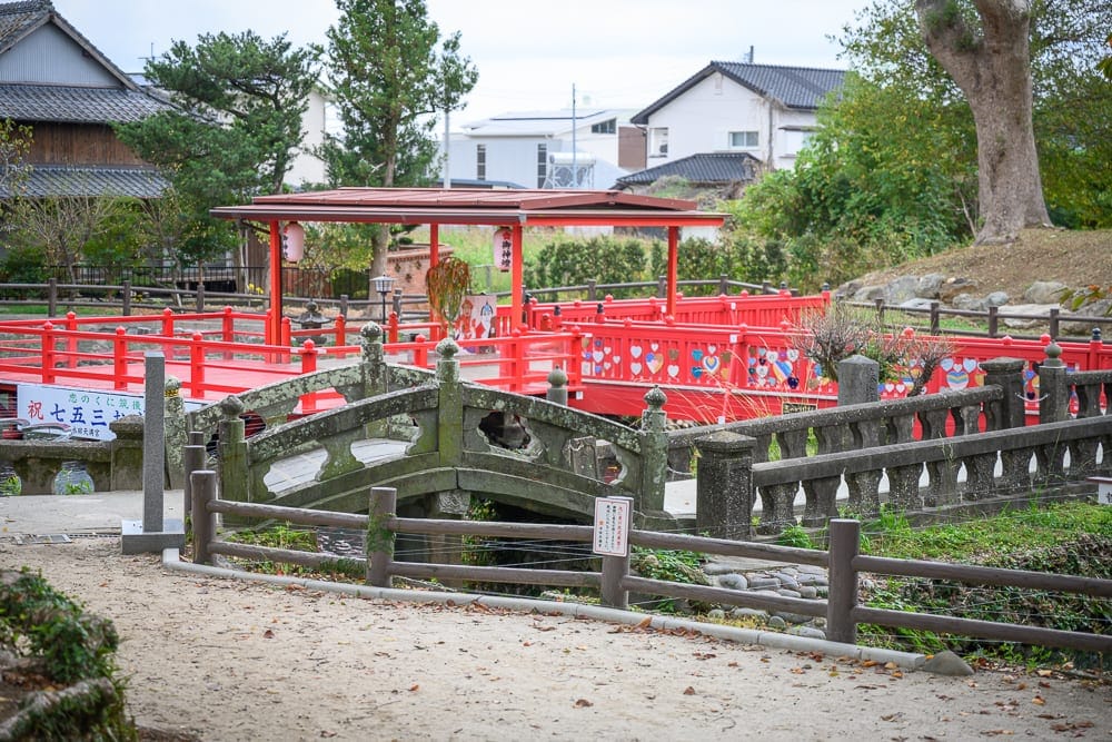 日本九州-戀木神社 水田天滿宮南駐車場入場方式