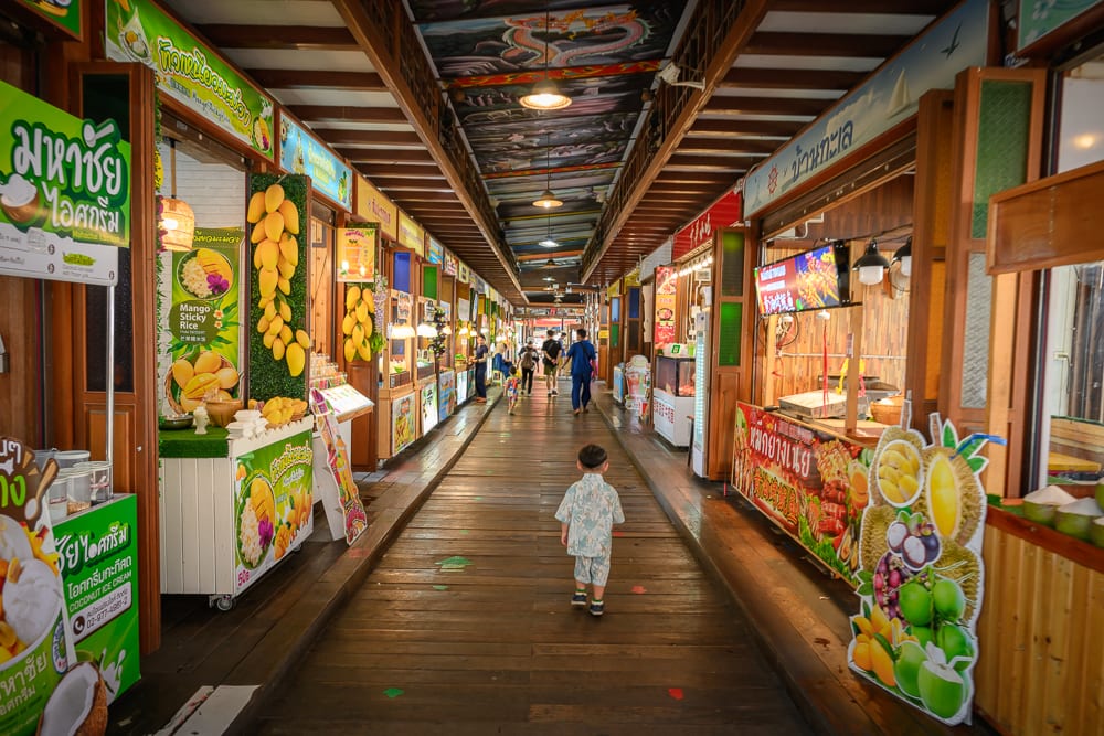 泰國芭達雅四方水上市場 行前重點與現場環境
